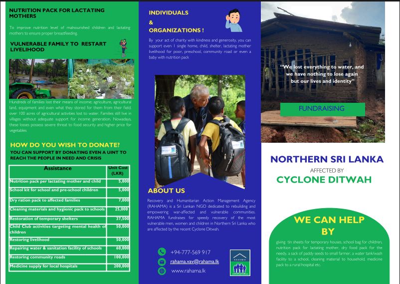 Thumbnail-ditwah fundraising leaflet